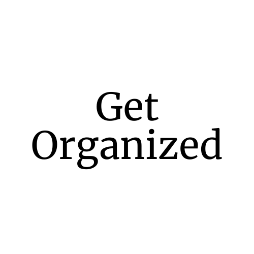 Get Organized